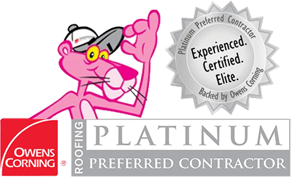 Owens Corning Platinum Preferred Contractor — Experienced. Certified. Elite. Backed by Owens Corning